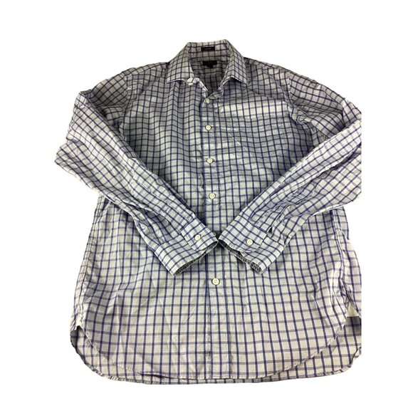Bundle lot of 2 J Crew Men's Shirts * Ludlow*120’s 2 ply* check pattern *EUC - Picture 3 of 9